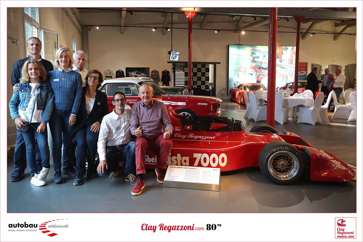 80° compleanno di Clay Regazzoni